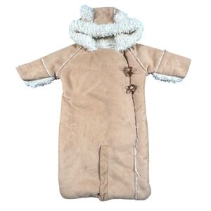 Baby Gap Infant Warm Winter Snow Suit 0-3 Months Bunting Unisex Coveralls Bib
